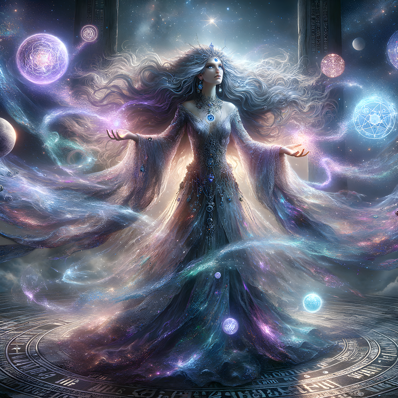 Download Goddess, Woman, Imagination. Royalty-Free Stock Illustration ...