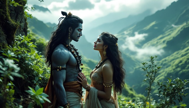Free parvati shiva parvati lord shiva illustration