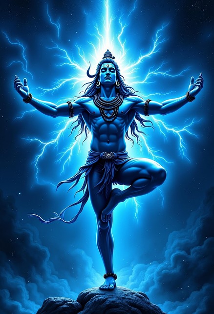 Free ai generated adiyogi adiyogi shiva illustration