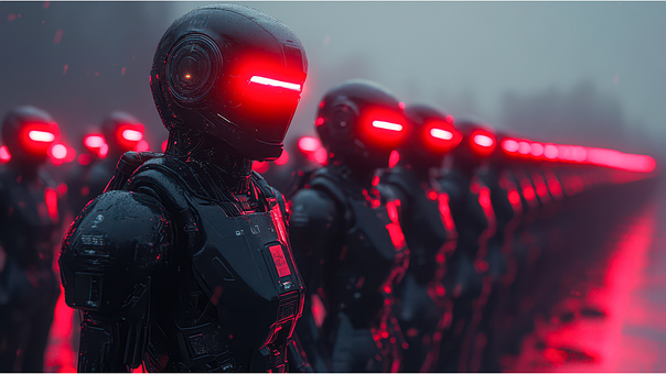 Free Ai Generated Robots illustration and picture