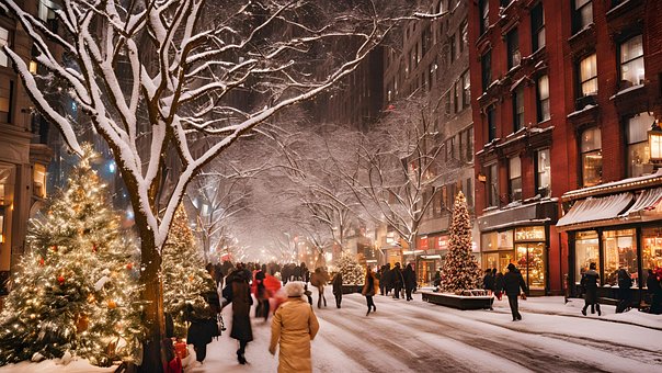 Ciudad, Manhattan, America, Nueva York