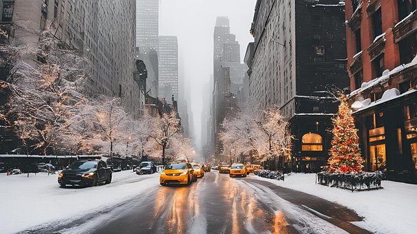 Ciudad, Manhattan, America, Nueva York