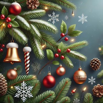 Jul, Dekoration, Ferie, December, Sæson