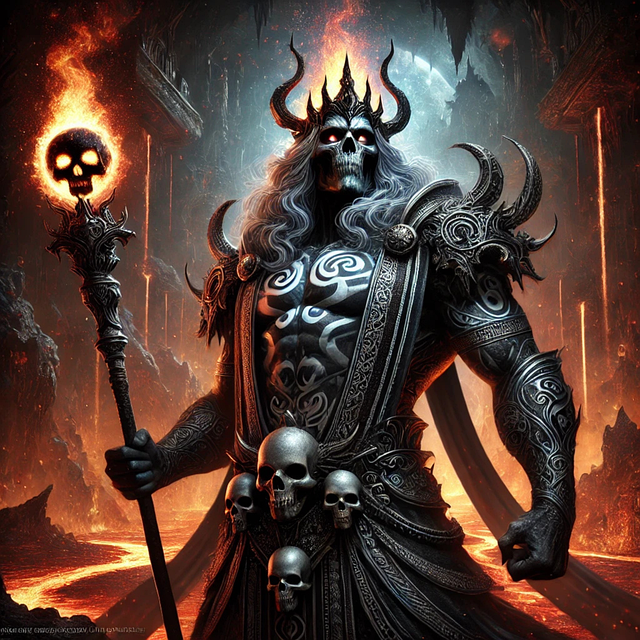 Free hades mythology underworld illustration