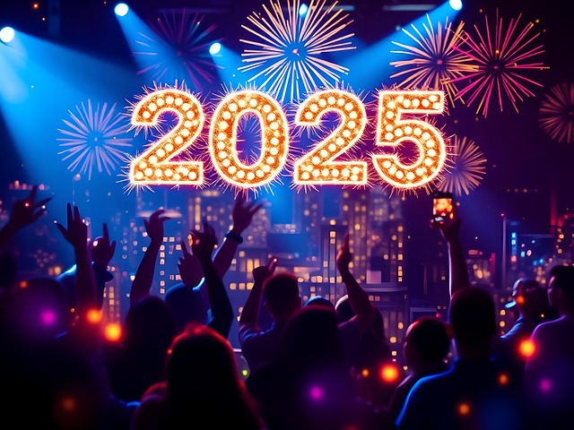 Free ai generated happy new year 2025 illustration