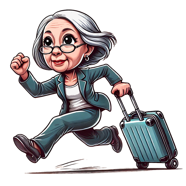 Download free HD stock image of Ai Generated Woman Free ai generated woman caricature illustration