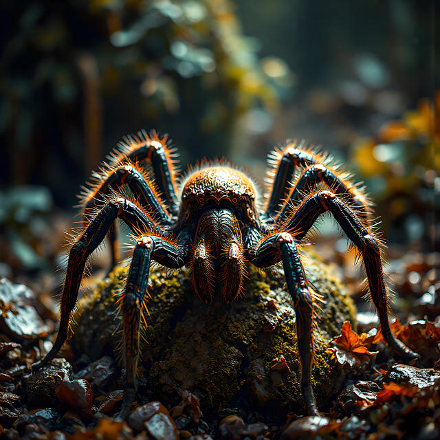 Free ai generated spider arachnid illustration
