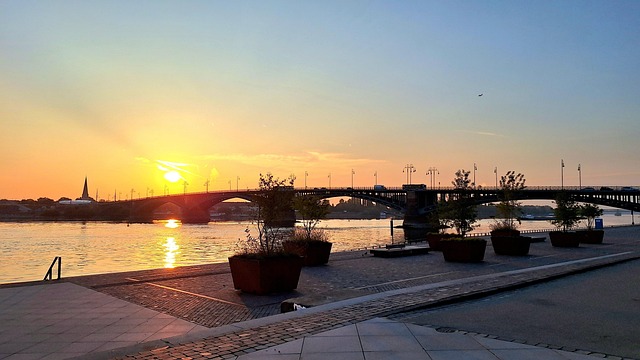 Free Mainz Bridge photo and picture