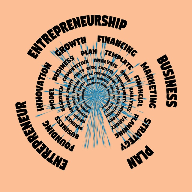Free entrepreneur self-employed stock market illustration