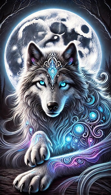 Lobo, Naturaleza, Animal, Luz De La Luna