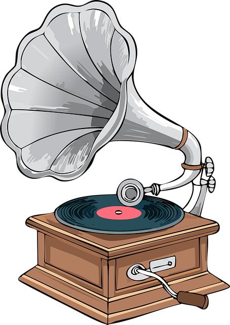 Free Ai Generated Gramophone vector and picture