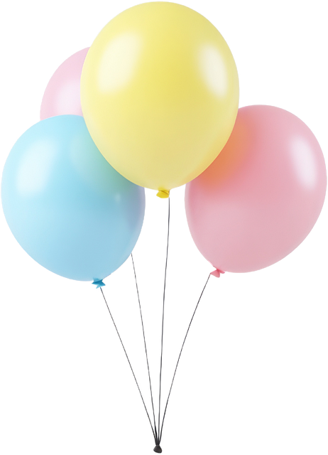 Free ai generated balloons colorful balloons illustration