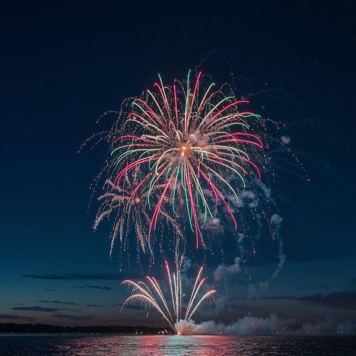 Download Fireworks Firework Sparkler Royalty Free Stock Illustration