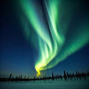 Aurora, Natur, Nat, Norge, Landskab