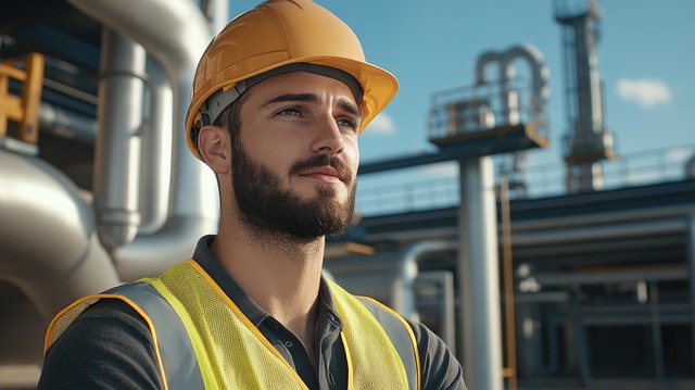 Free ai generated industrial worker worker illustration