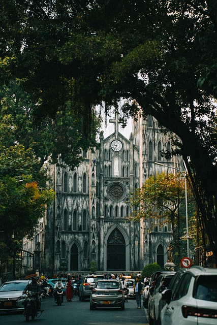 Vietnam, Kirche, Hanoi, Noel