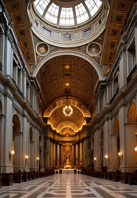 Free cathedral church architecture illustration
