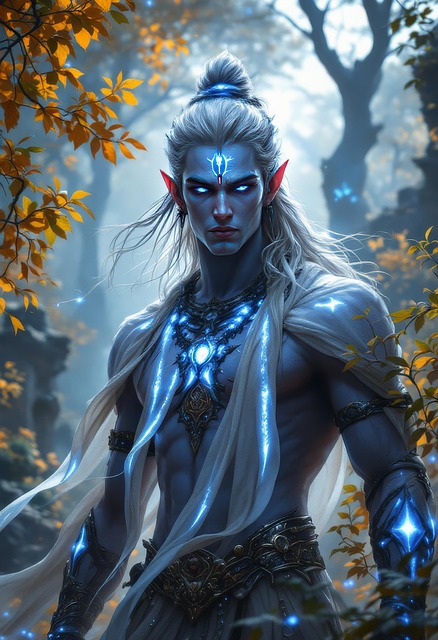 Free ai generated shiva lord shiva fantasy illustration
