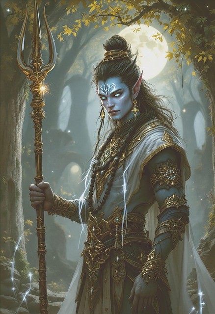 Free shiva fantasy fantasy shiva lord shiva fantasy illustration