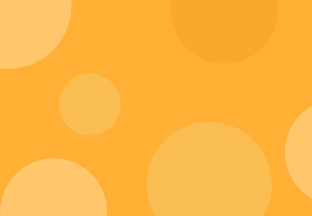 Free bubbles yellow circle illustration