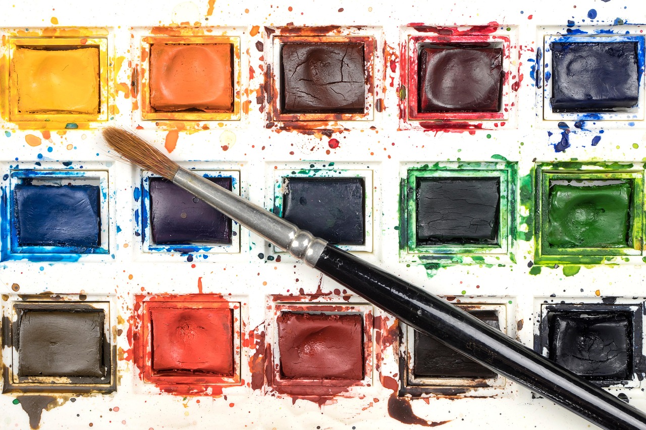 Brush Color Palette - Free photo on Pixabay
