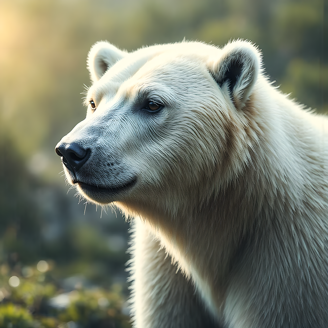 Free polar bear nature animal illustration