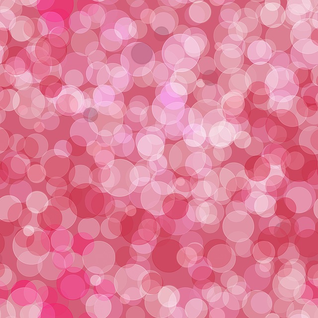Pink Bokeh, Bokeh Seamless Pattern