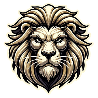 Free Lion Logo illustration and picture