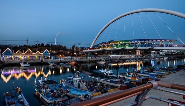 Free Reflection Bridge photo and picture