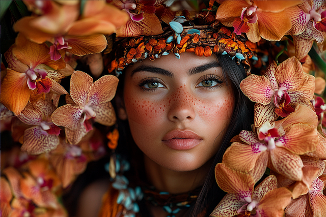 Download free HD stock image of Ai Generated Woman Free ai generated woman girl illustration
