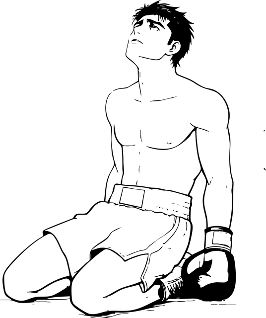 Free ai generated melancholy black outline vector