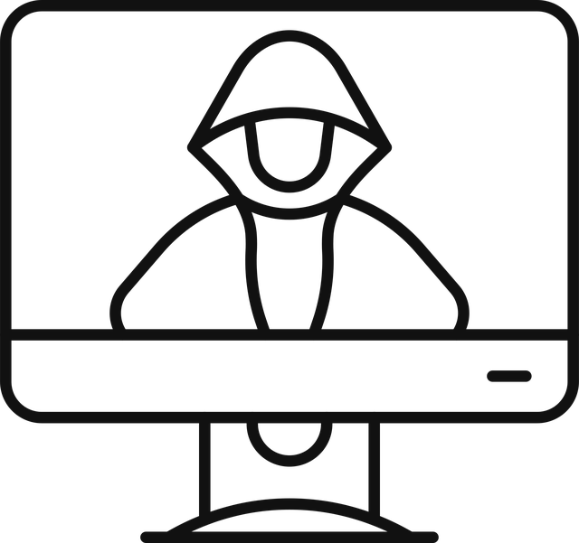 Free attack computer technology vector