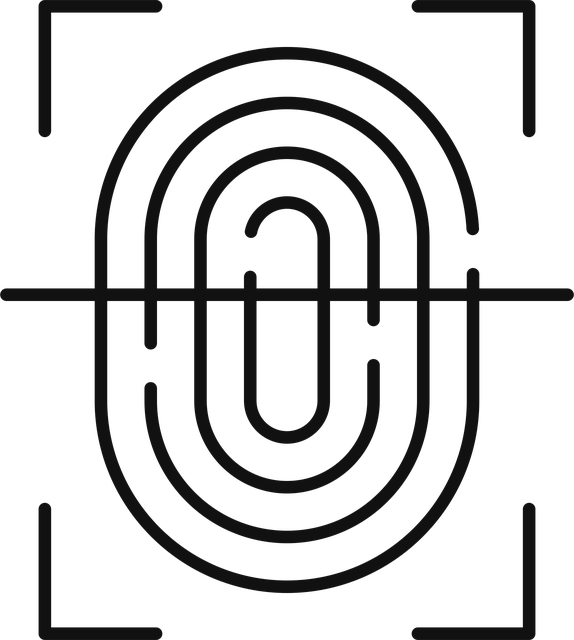 Free fingerprint scan fingerprint security vector