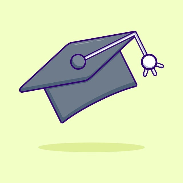 Free graduation cap graduation education vector
