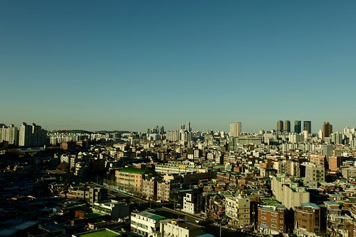Korea, Seoul, Bilding