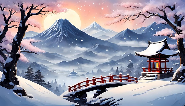 Free Japan Nature illustration and picture