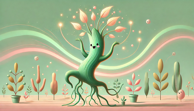 Free Dancing Plant Illustration illustration and picture