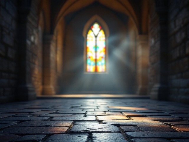 Free church chapel faith illustration