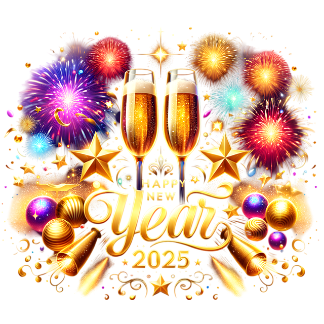 Free New Year 2025 illustration and picture