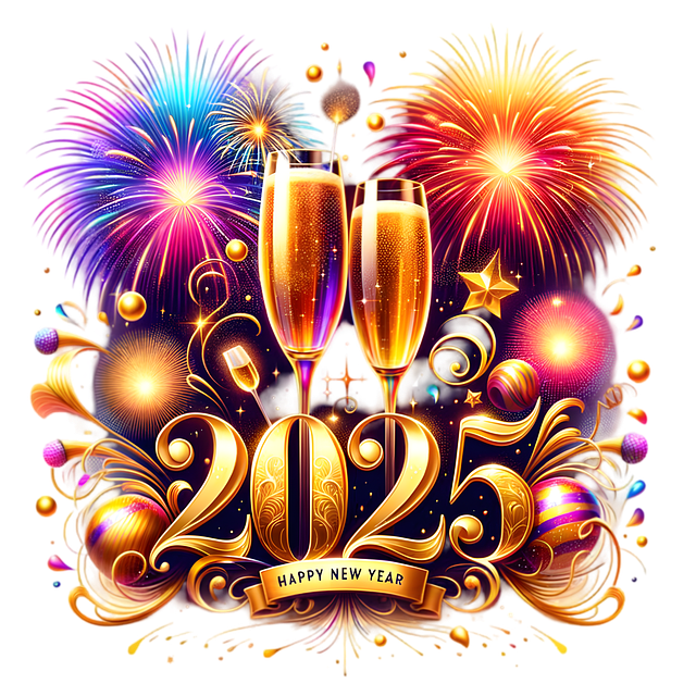 Free New Year 2025 illustration and picture