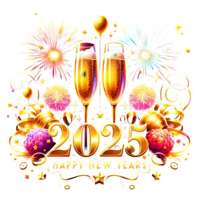 Free New Year 2025 illustration and picture