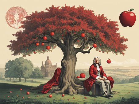 Free Issac Newton Physics illustration and picture