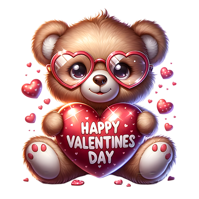 Free Valentine'S Day Teddy Bear illustration and picture