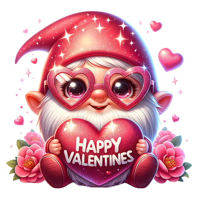Free Valentine'S Day Gnome illustration and picture