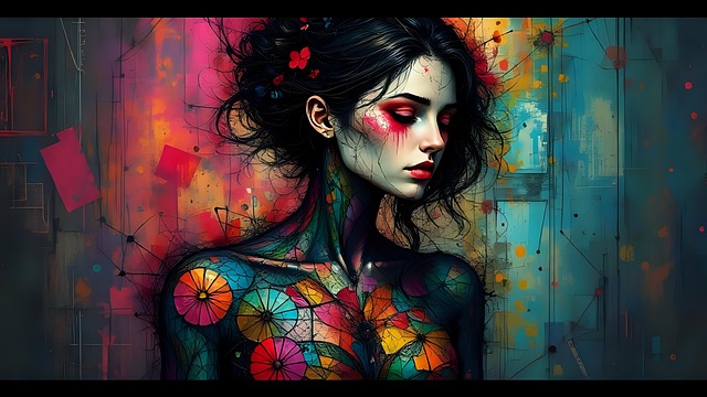 Free Art Woman illustration and picture