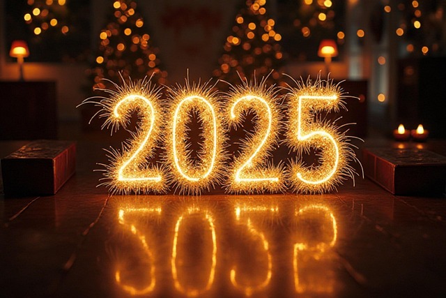 Free ai generated new year's day new beginning illustration