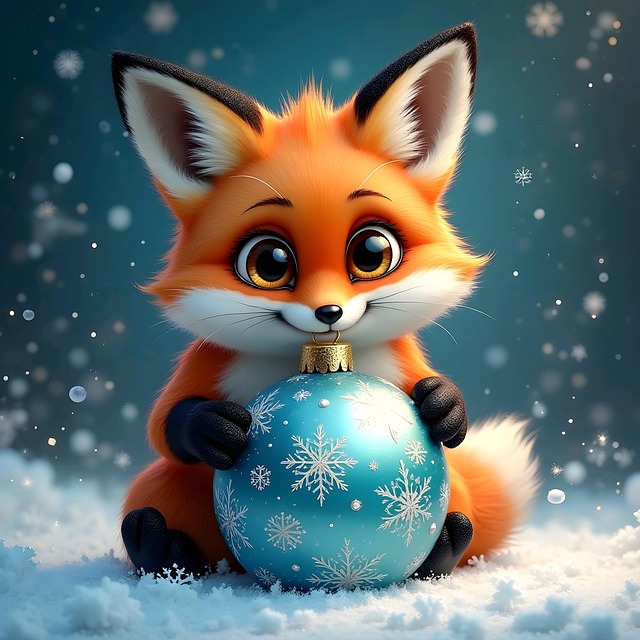 Ändern, Schnee, Weihnachten, Karikatur
