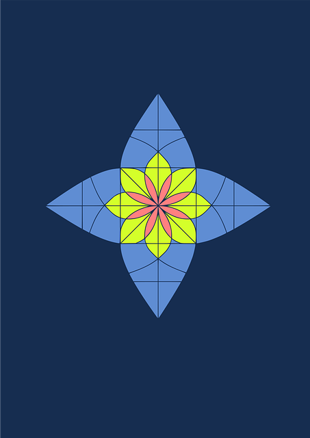 Free Flower Tile vector and picture