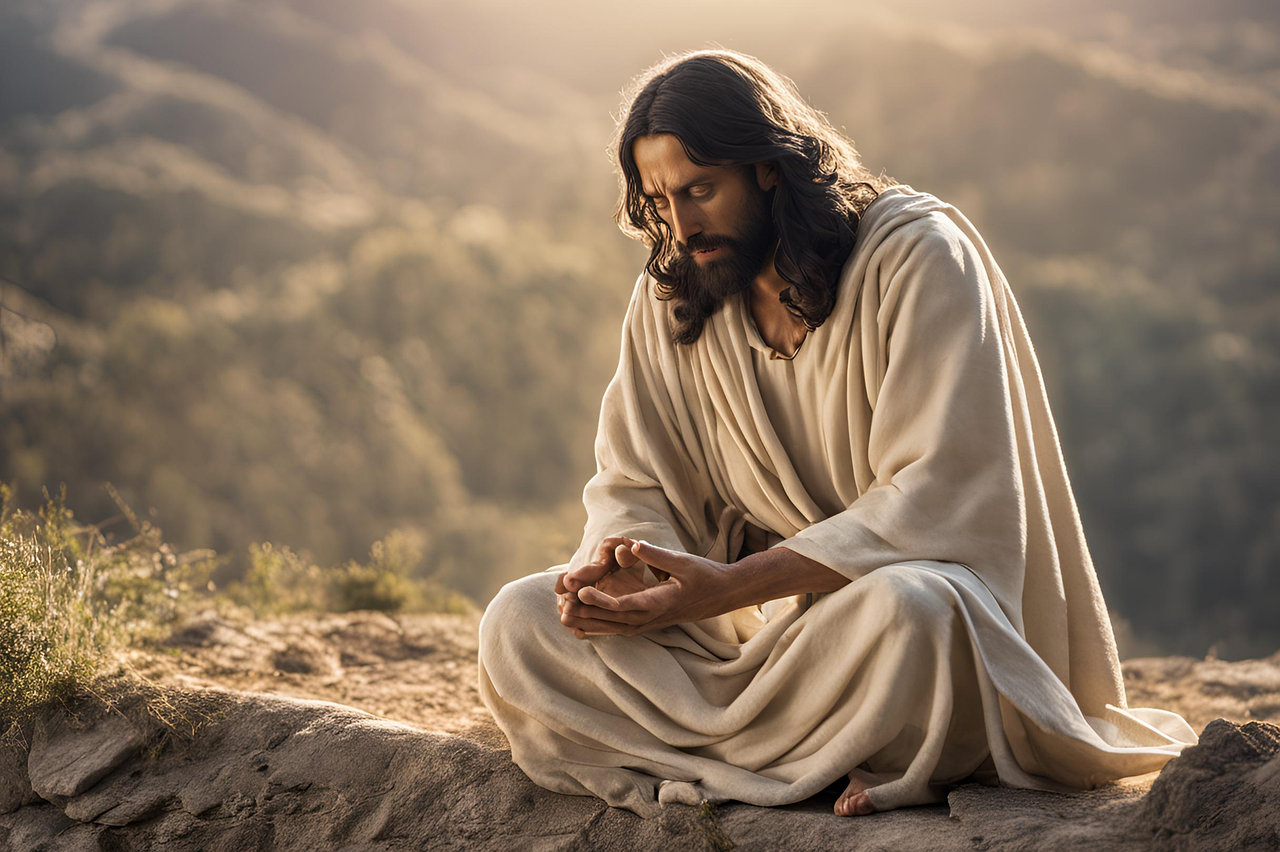 Download Jesus Is Praying, Prayer Of Jesus, Jesus In Gethsemane ...