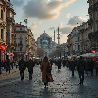 Free Sokak Cami̇ illustration and picture